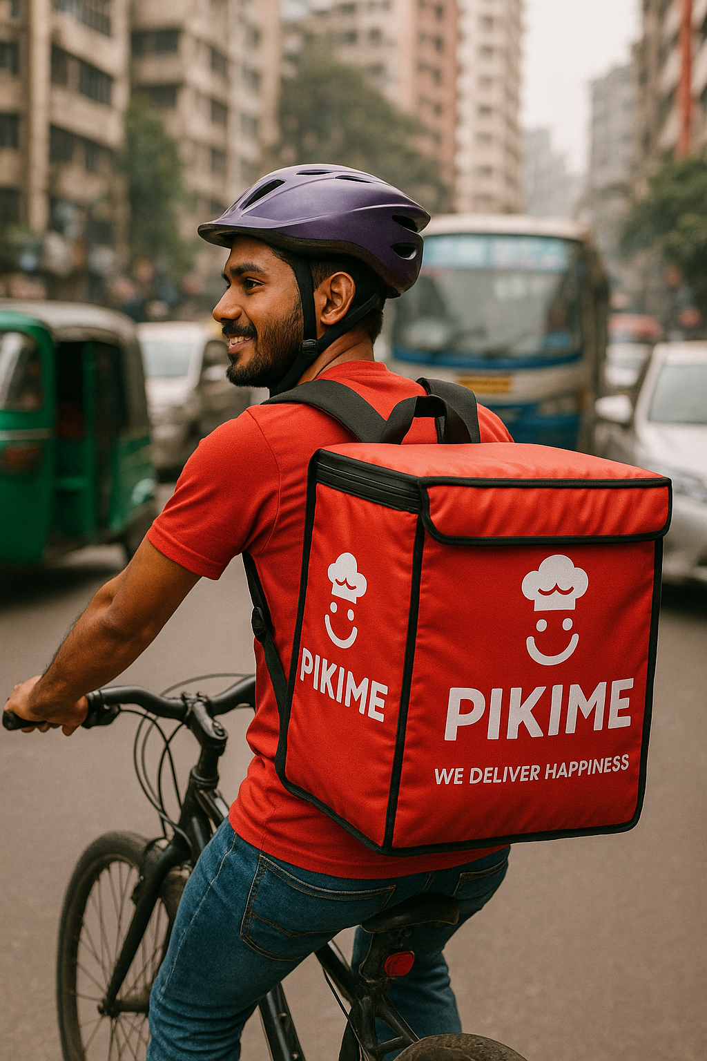 Pikime delivery rider